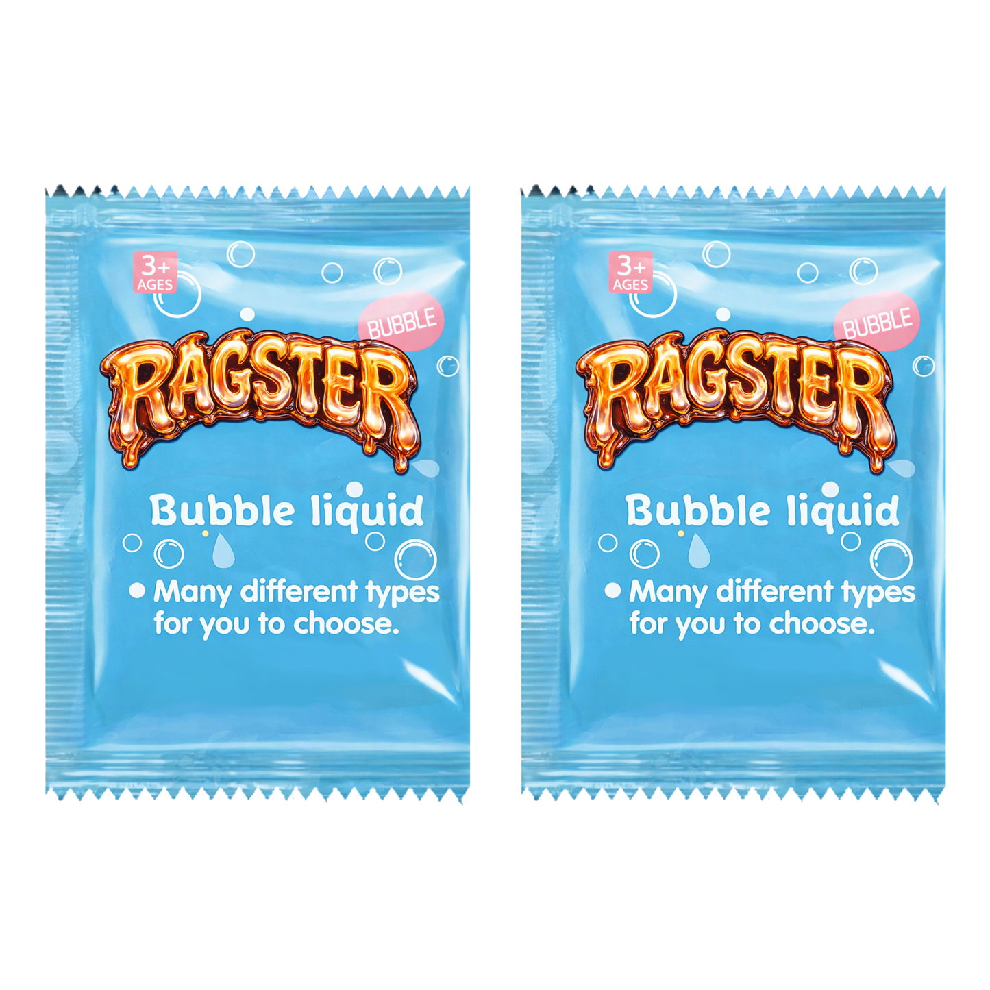 Bubble Puff Spare Bubble Blowers (4-Piece Set)